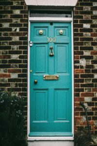 Bold Color door