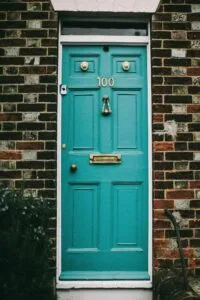 Bold Color door