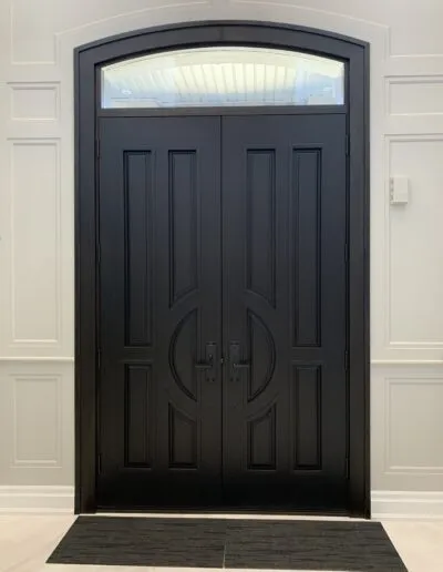 Wooden Black Door