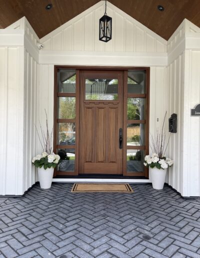 wooden door