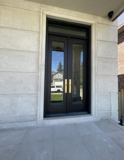Wooden Black Door