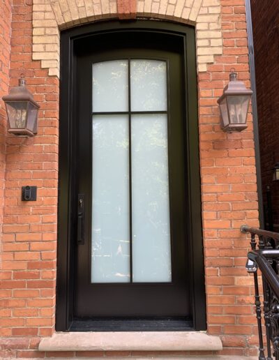 Wooden Black Door