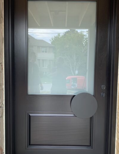 Wooden Black Door
