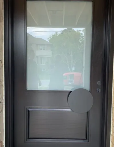 Wooden Black Door
