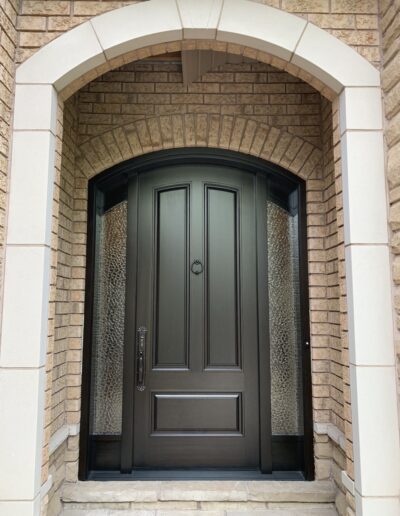 Wooden Black Door