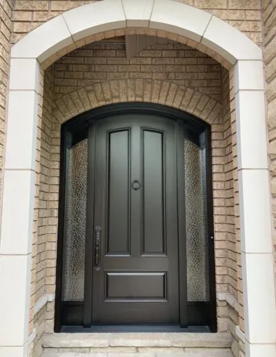 Wooden Black Door