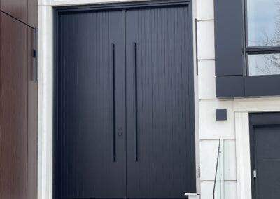 Wooden Black Door
