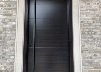 Wooden Black Door