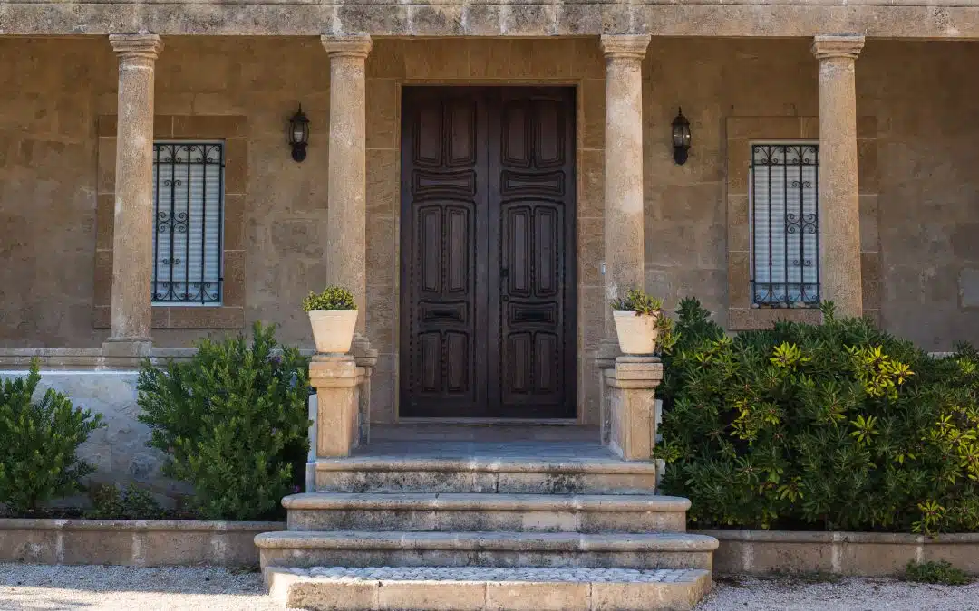 double exterior doors