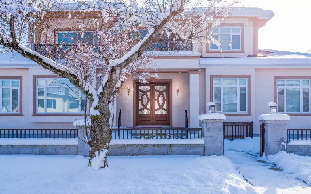 Modern Wood Front Doors for Canadian Winters