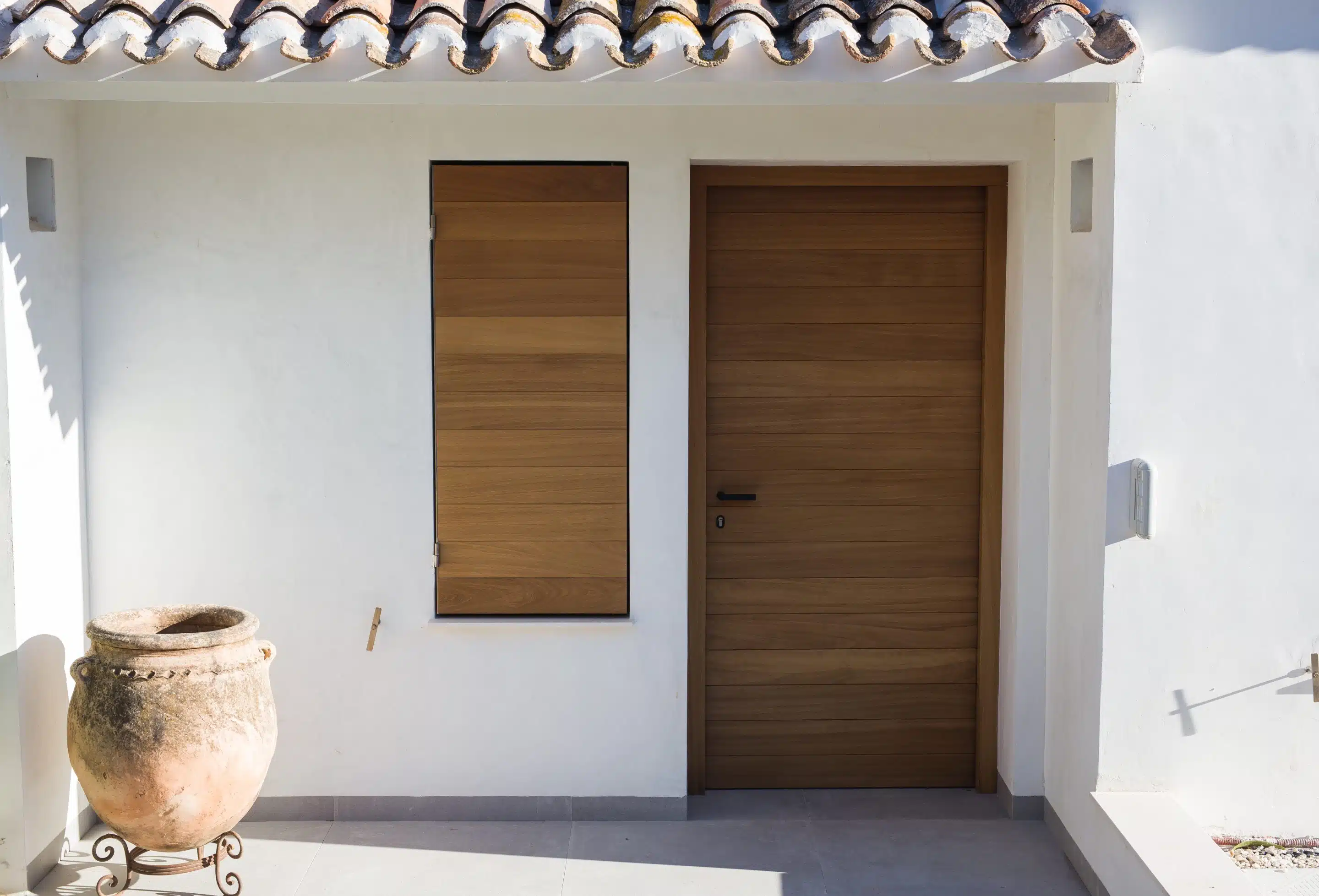 prefabricated door